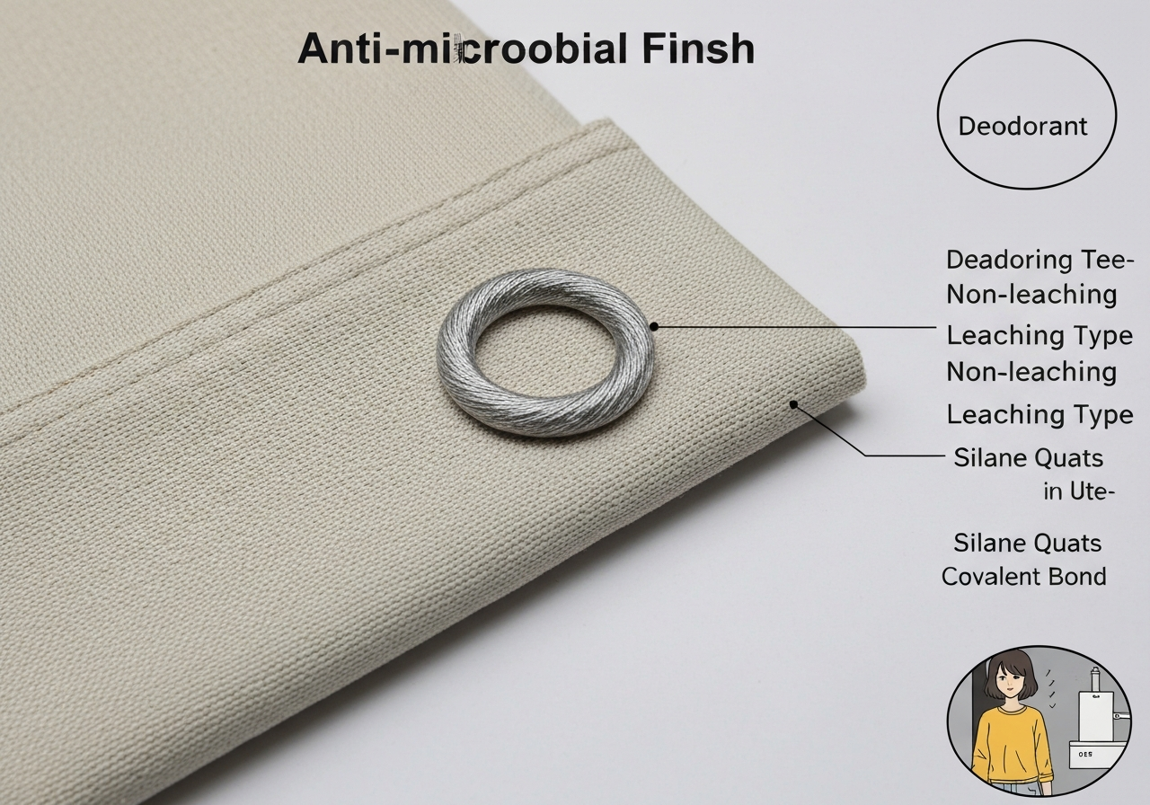 항균가공 (Anti-microbial Finish / xử lý kháng khuẩn / 抗菌加工 / 抗菌处理)