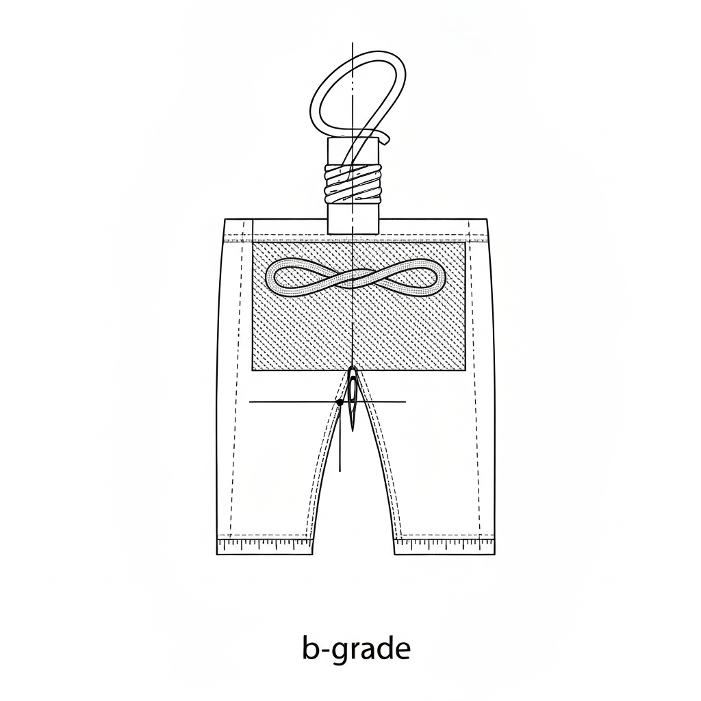 B품 (B-grade / hàng B / B品) 기술 도식화