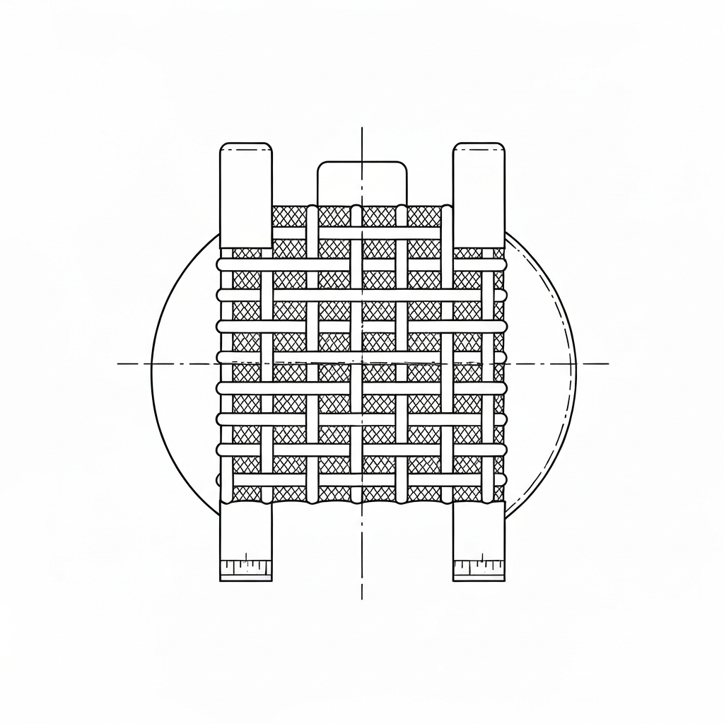 바레 (Barre / 줄감 / 横段 / Lỗi sọc ngang) 기술 도식화