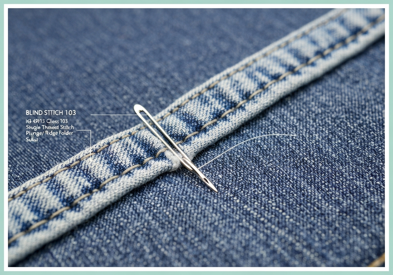 감침 (Blind Stitch)