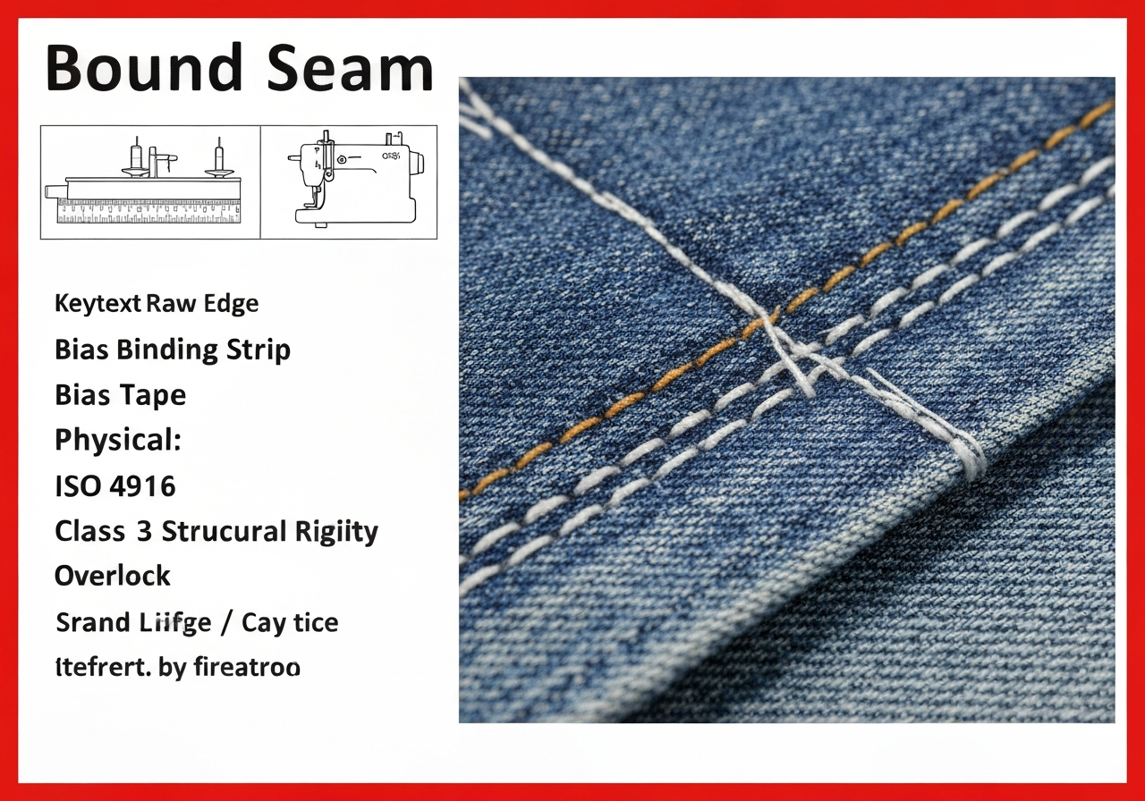 바운드솔기 (Bound Seam / đường may bọc / パイピング始末)