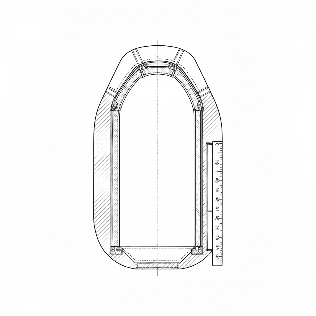 볼링 백 (Bowling Bag / Túi bowling / ボーリングバッグ) 기술 도식화