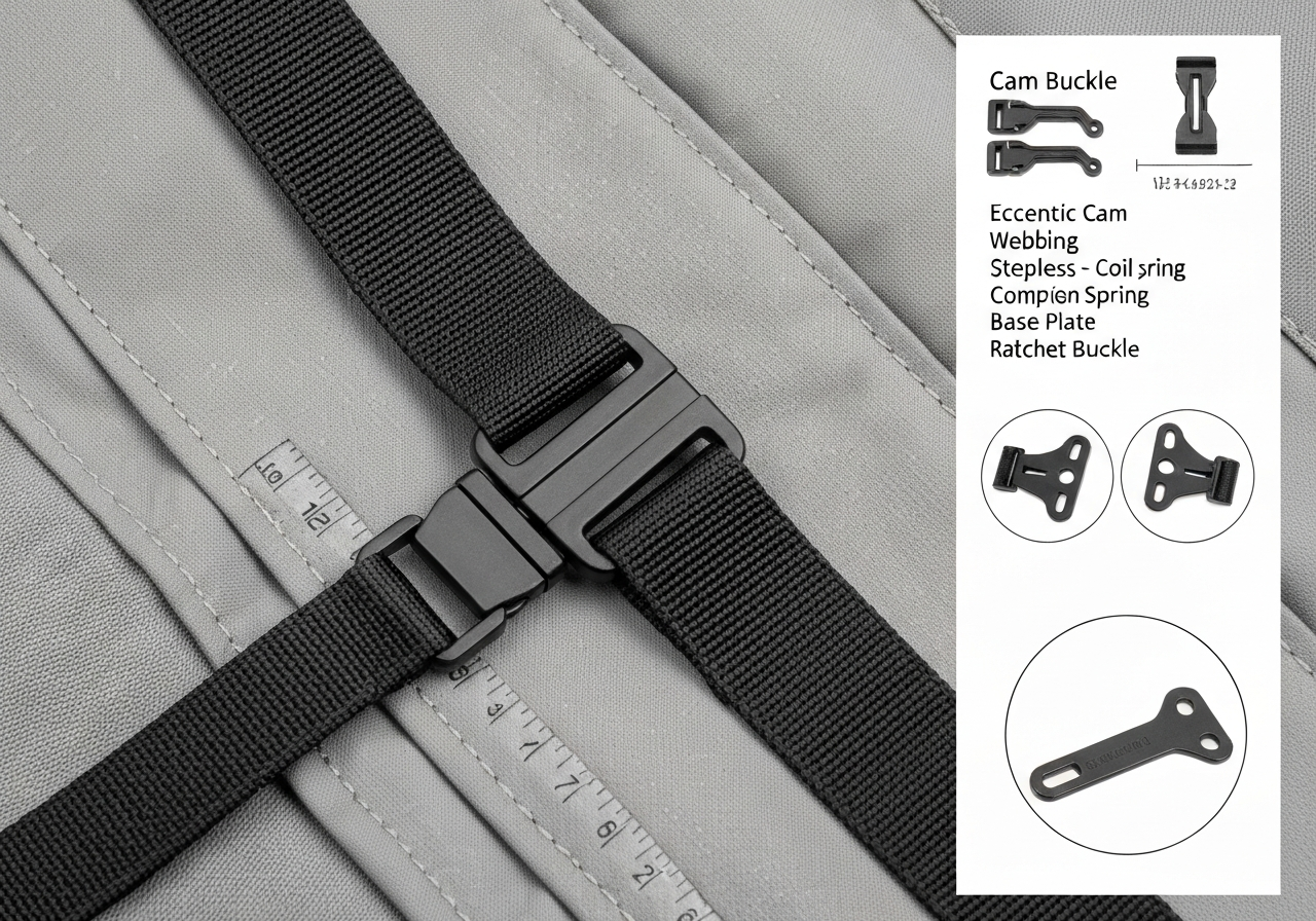 캠버클 (Cam Buckle / khóa cam / カムバックル)