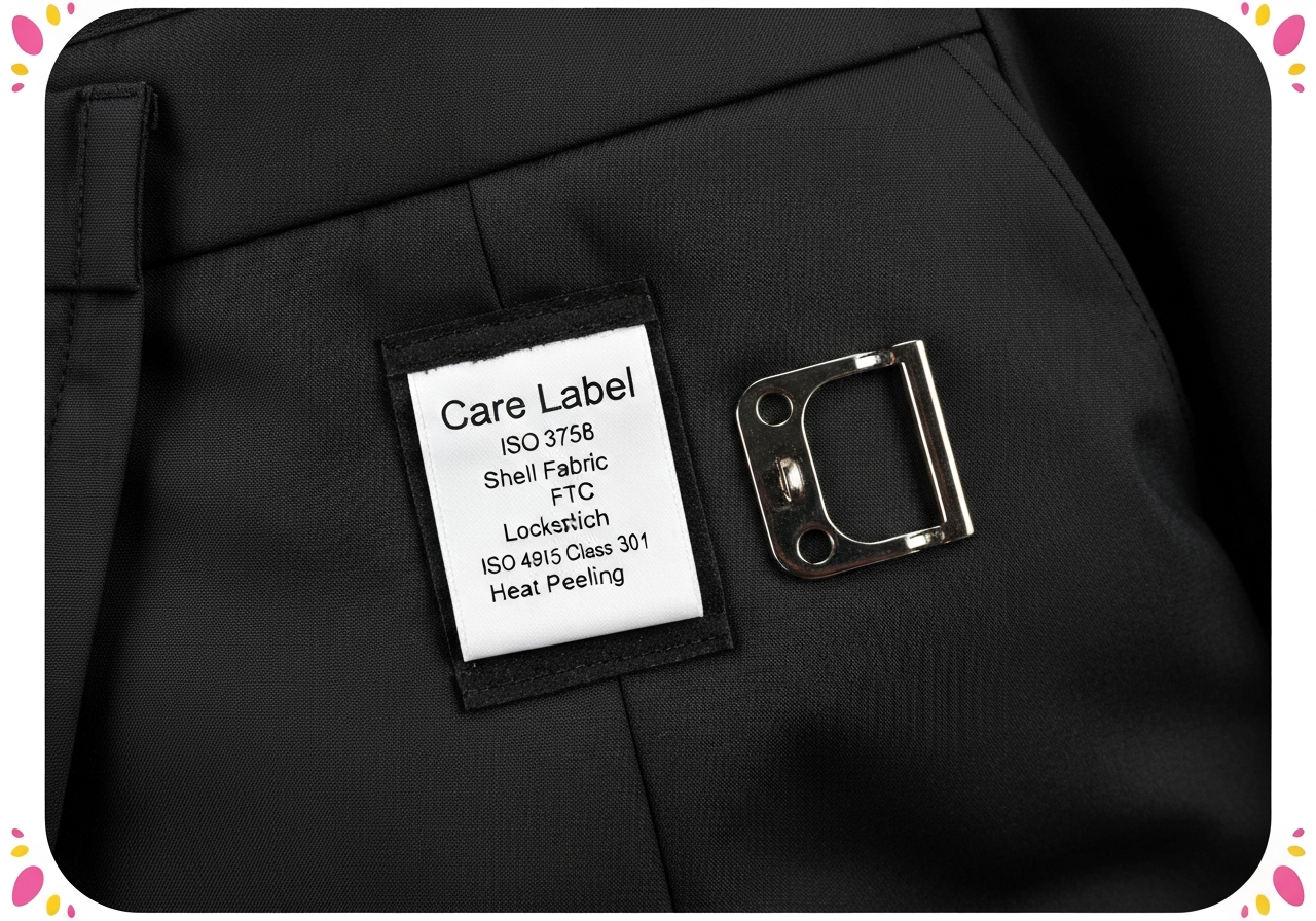 케어라벨 (Care Label / nhãn giặt / ケアラベル)