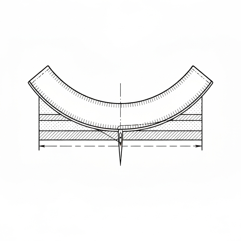 칼라 (Collar / 에리 / cổ / 襟) 기술 도식화