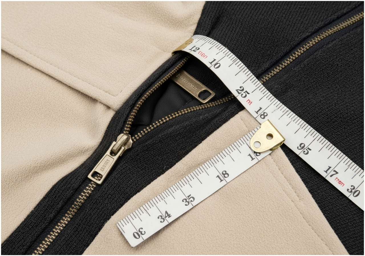 콘실지퍼 — 여성 의류 (High-End Fashion)