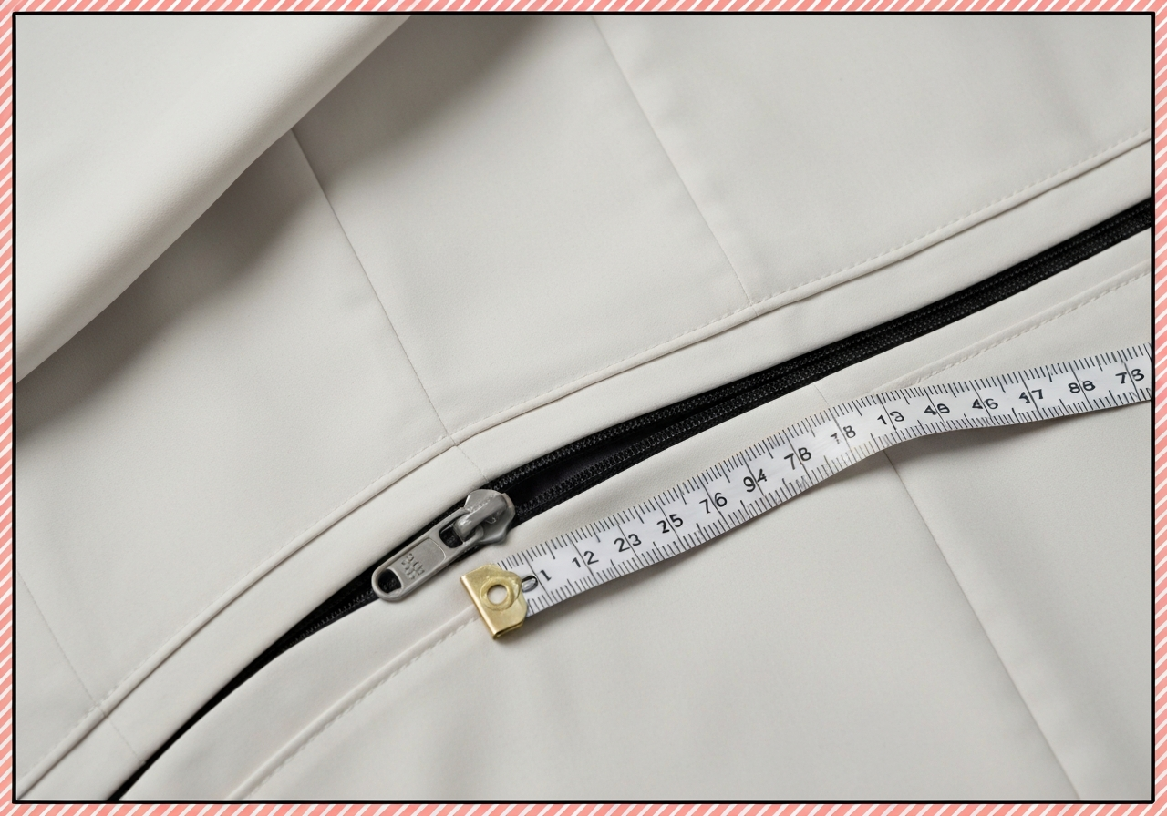 콘실지퍼 — 원피스 및 이브닝 드레스