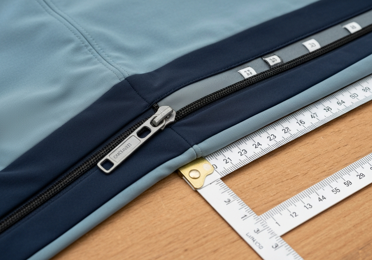 콘실지퍼 — 스포츠웨어 및 아웃도어 (Performance Wear)