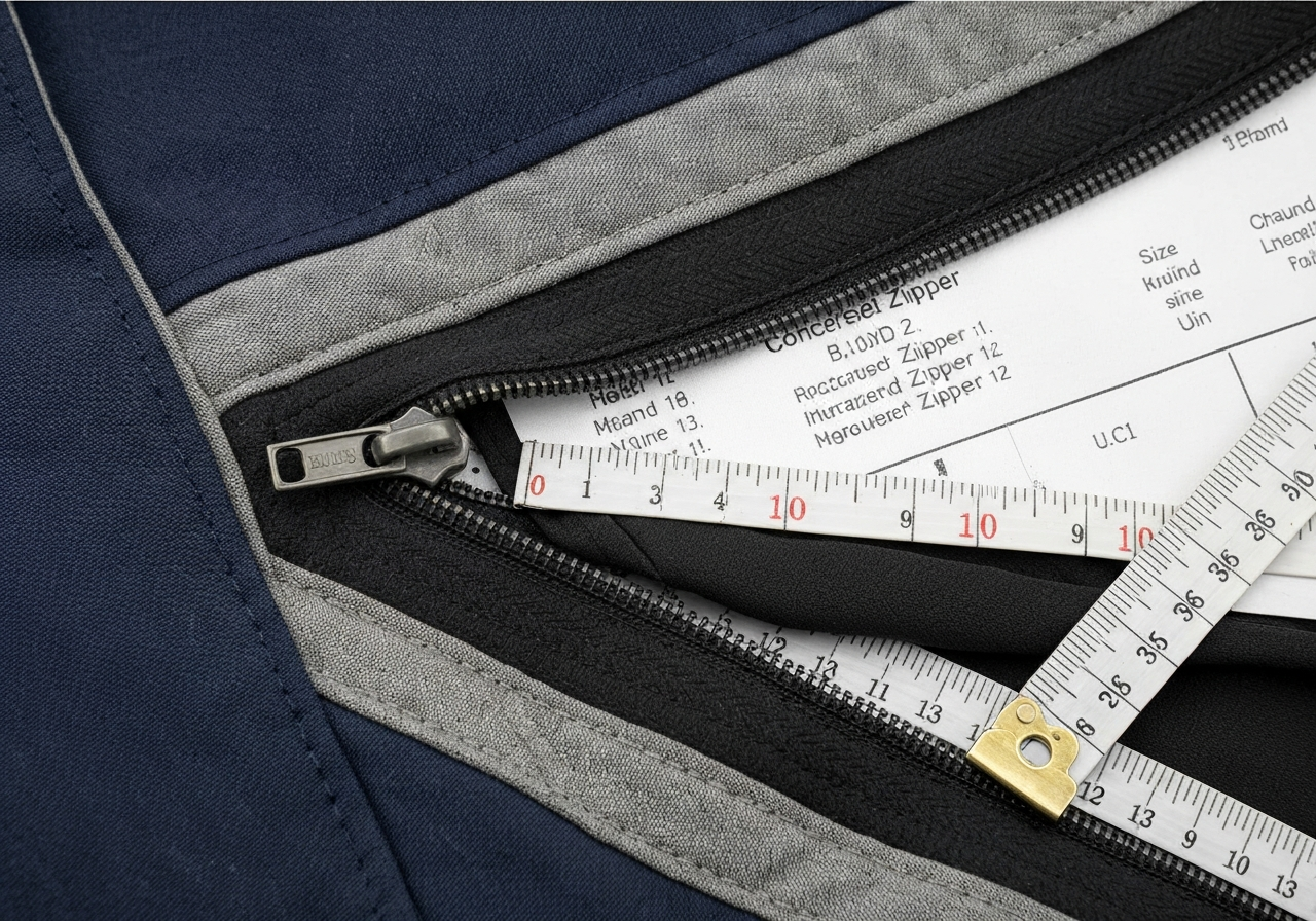 콘실지퍼 — 백팩 및 여행용 가방