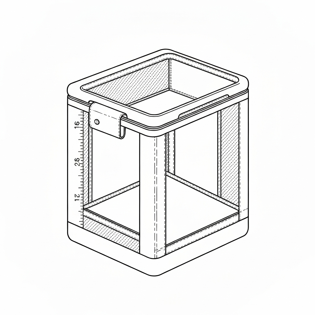 쿨러백 (Cooler Bag / túi giữ nhiệt / クーラーバッグ / 保温包) 기술 도식화