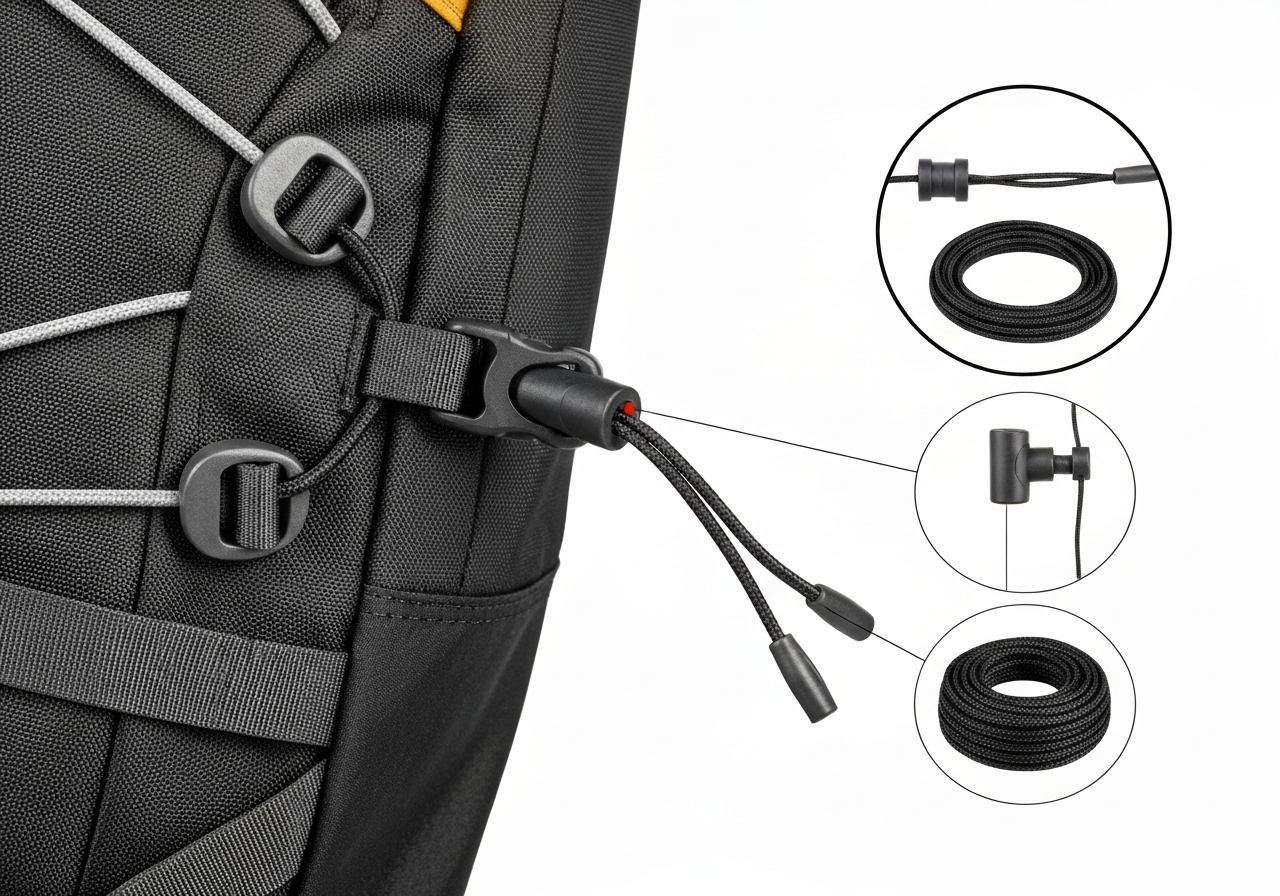 코드록 (Cord Lock / khoá dây / コードロック / 弹簧扣)