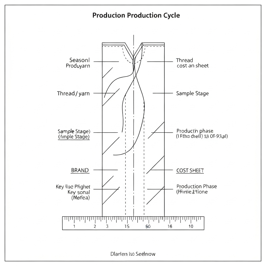 원가계산서 (Cost Sheet / bảng tính giá / 原価計算書 / 成本单) 기술 도식화