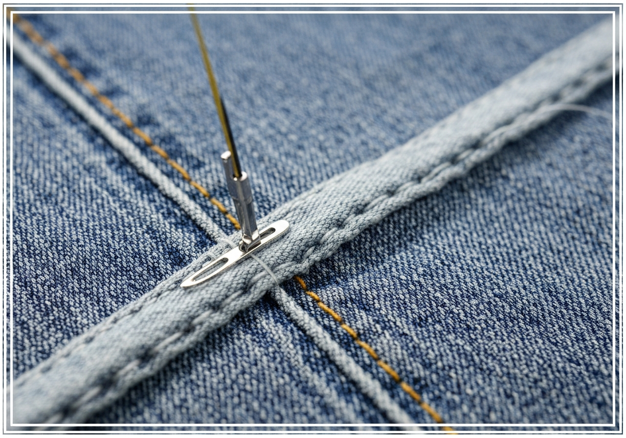 삼봉 (Cover Stitch / viền cuốn / カバーステッチ)