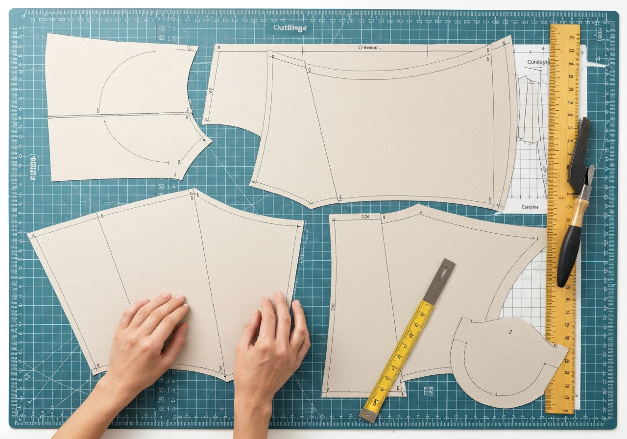 재단 (Cutting / 裁단 / cắt / 裁剪)