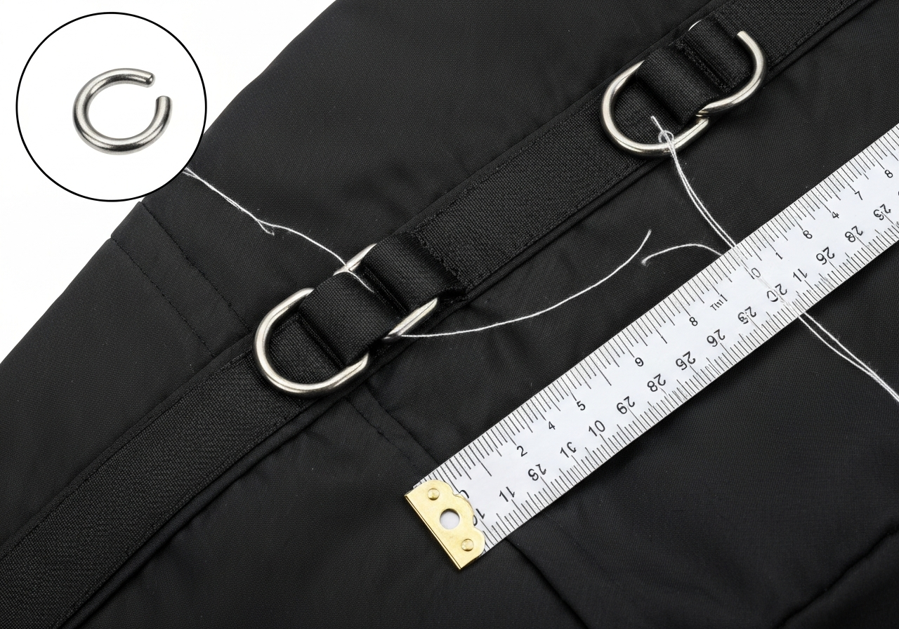 D링 (D-ring / móc D / Dカン / D扣)