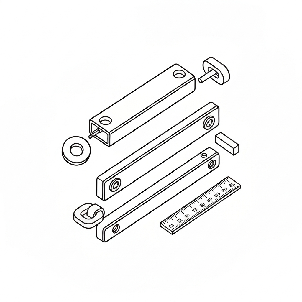 탈착식스트랩 (Detachable Strap / dây tháo rời / 着脱式ストラップ / 可拆卸肩带) 기술 도식화