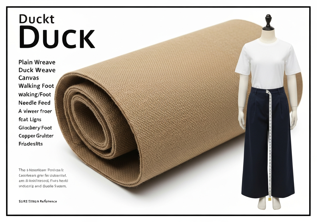 덕 (Duck / Vải duck / ダック)