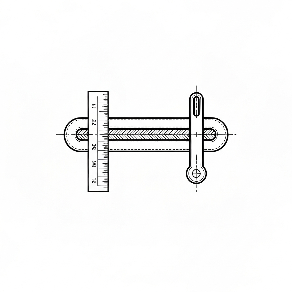 고무줄 (Elastic / thun / ゴム) 기술 도식화