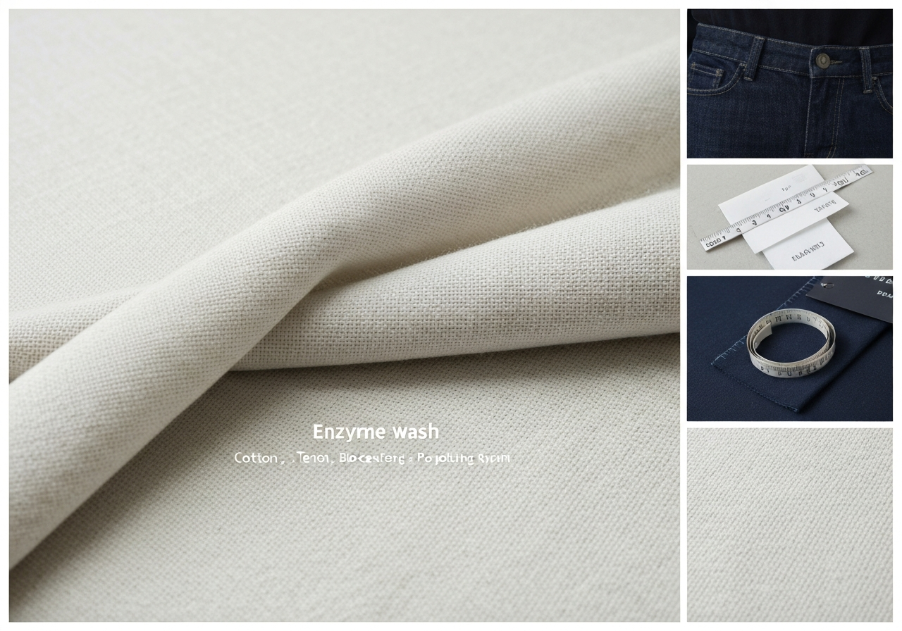 엔자임 워싱 (Enzyme Wash / Giặt enzyme / エンザイムウォッシュ)