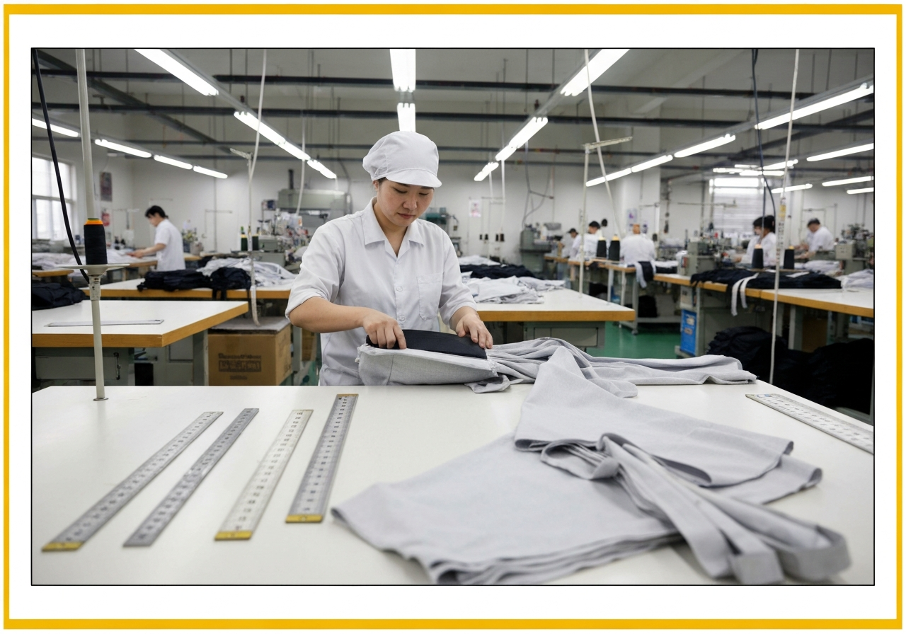 요척 (Fabric Consumption / định mức vải / 要尺 / 用量)