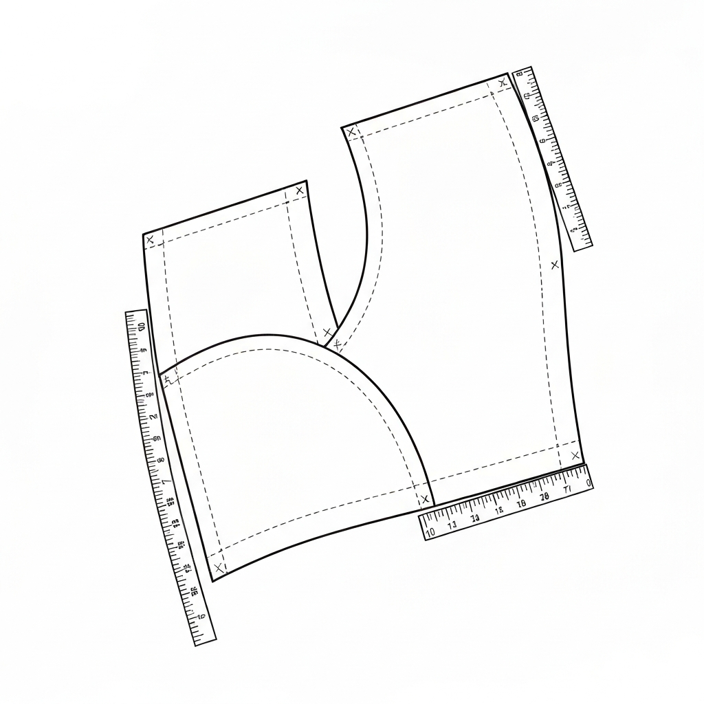 원단 숙성 (Fabric Relaxation) 기술 도식화