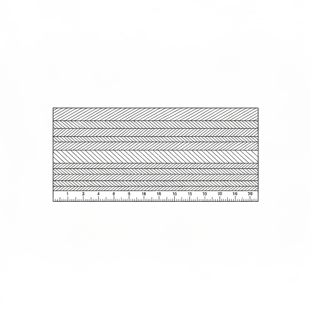 원단 (Fabric / vải / 生地 / 布料) 기술 도식화