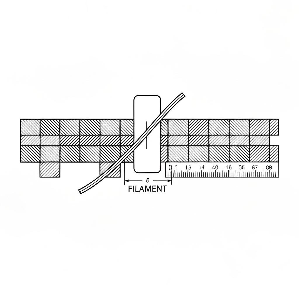 필라멘트 (Filament / Sợi xơ dài / フィラメント) 기술 도식화