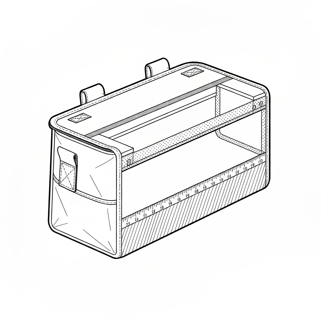 구급 가방 (First Aid Bag / Túi sơ cứu / 救急バッグ / 急救包) 기술 도식화
