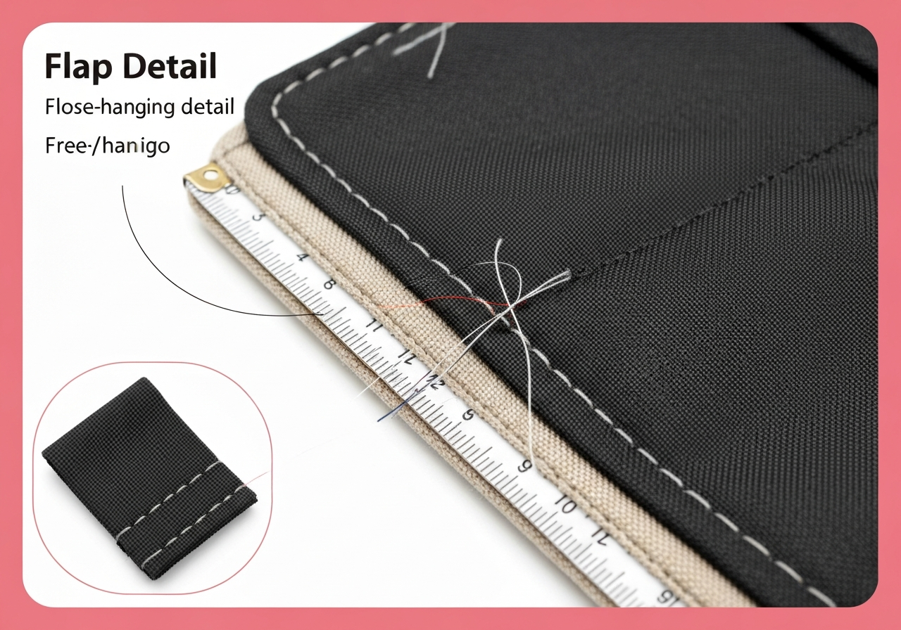 후라시 (Flap Detail / フラシ / mép lật / 翻边)