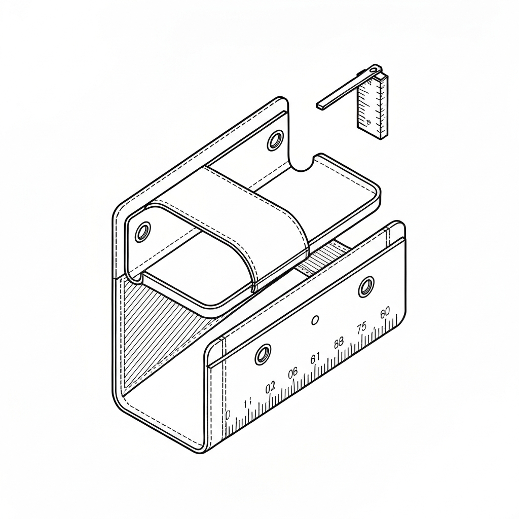 덮개 (Flap / nắp / フラップ / 翻盖) 기술 도식화