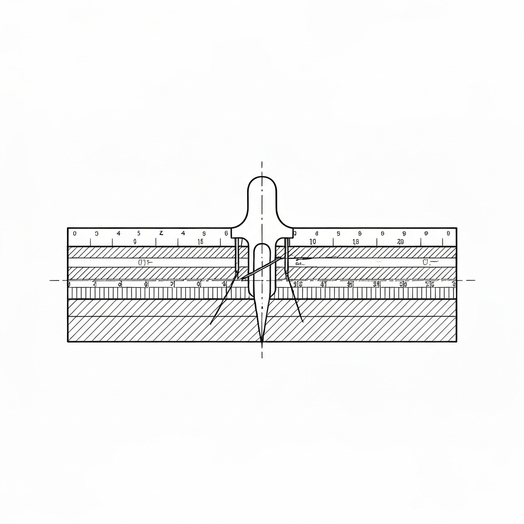 게이지 (Gauge / Cự ly kim / ゲージ) 기술 도식화