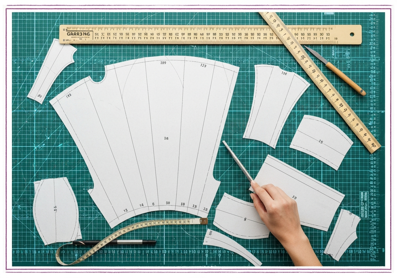 그레이딩 (Grading / nhảy size / グレーディング / 放码)