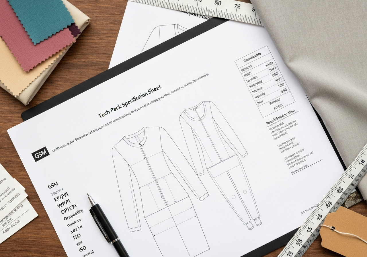 GSM (Grams per Square Meter / 目付 / 克重 / Định lượng)