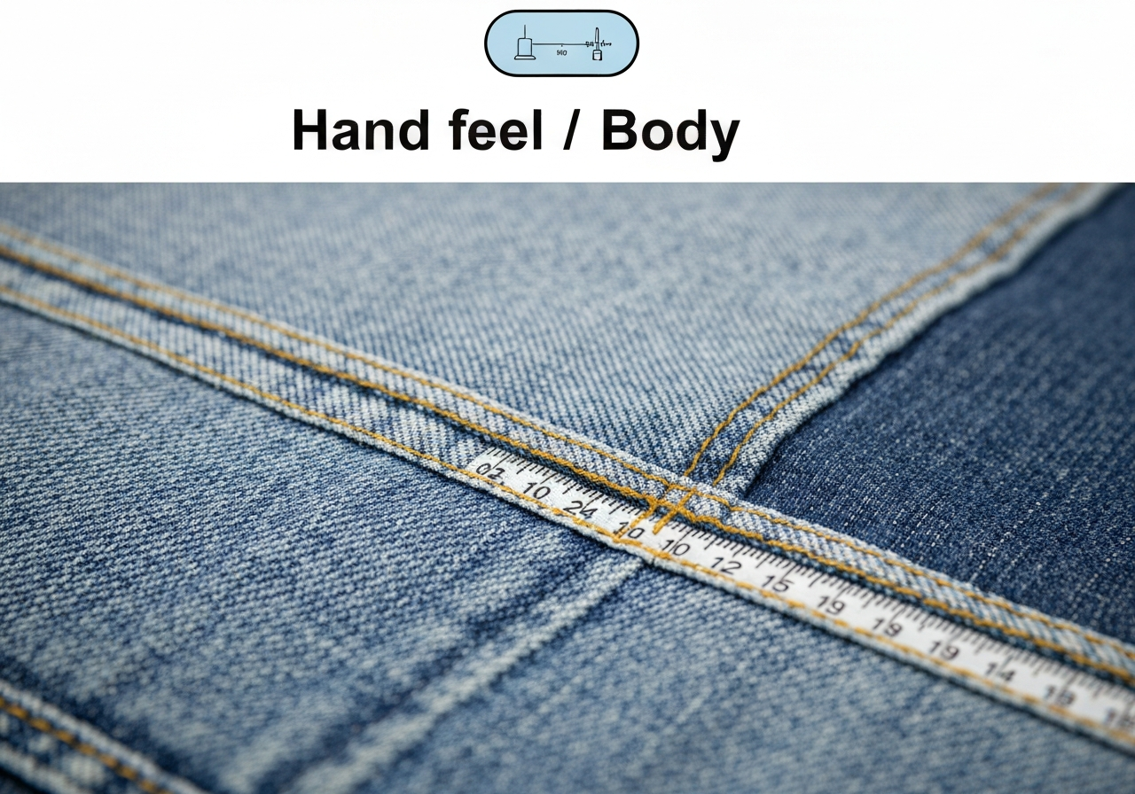 고시 (Hand Feel / Body / 腰 / cảm giác tay)