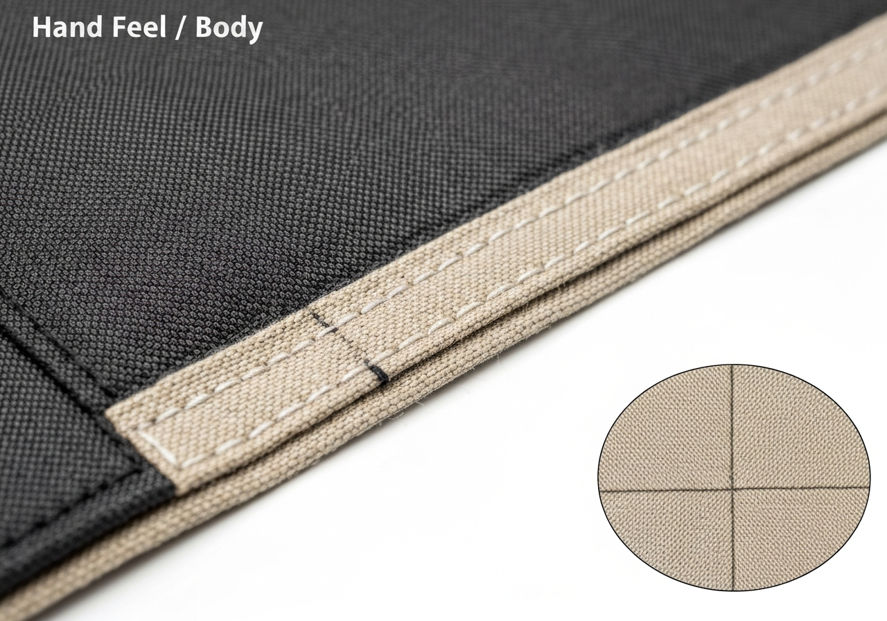 고시 (Hand Feel / Body / 腰 / cảm giác tay)