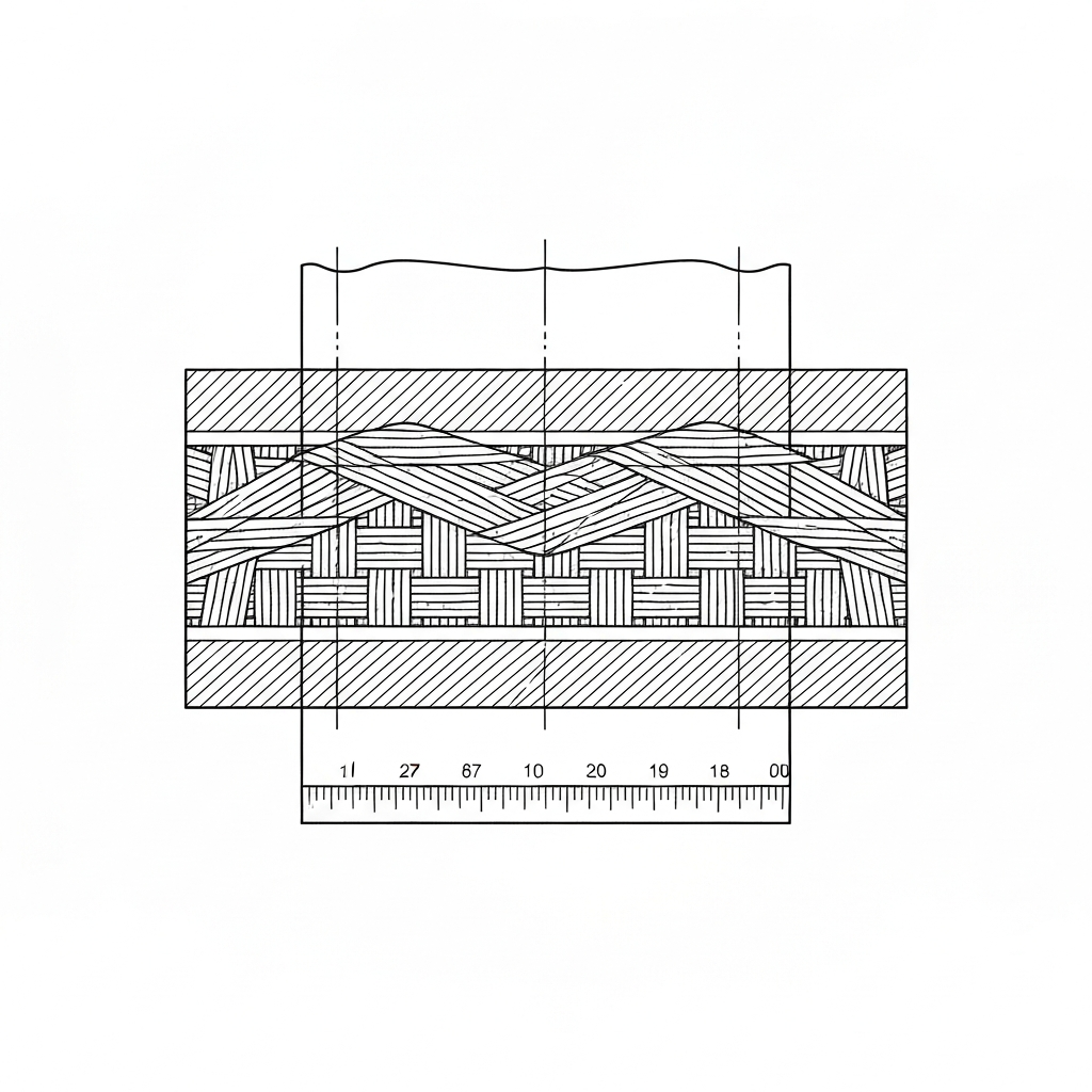 터치감 (Hand-feel / Cảm giác tay / 風合い) 기술 도식화