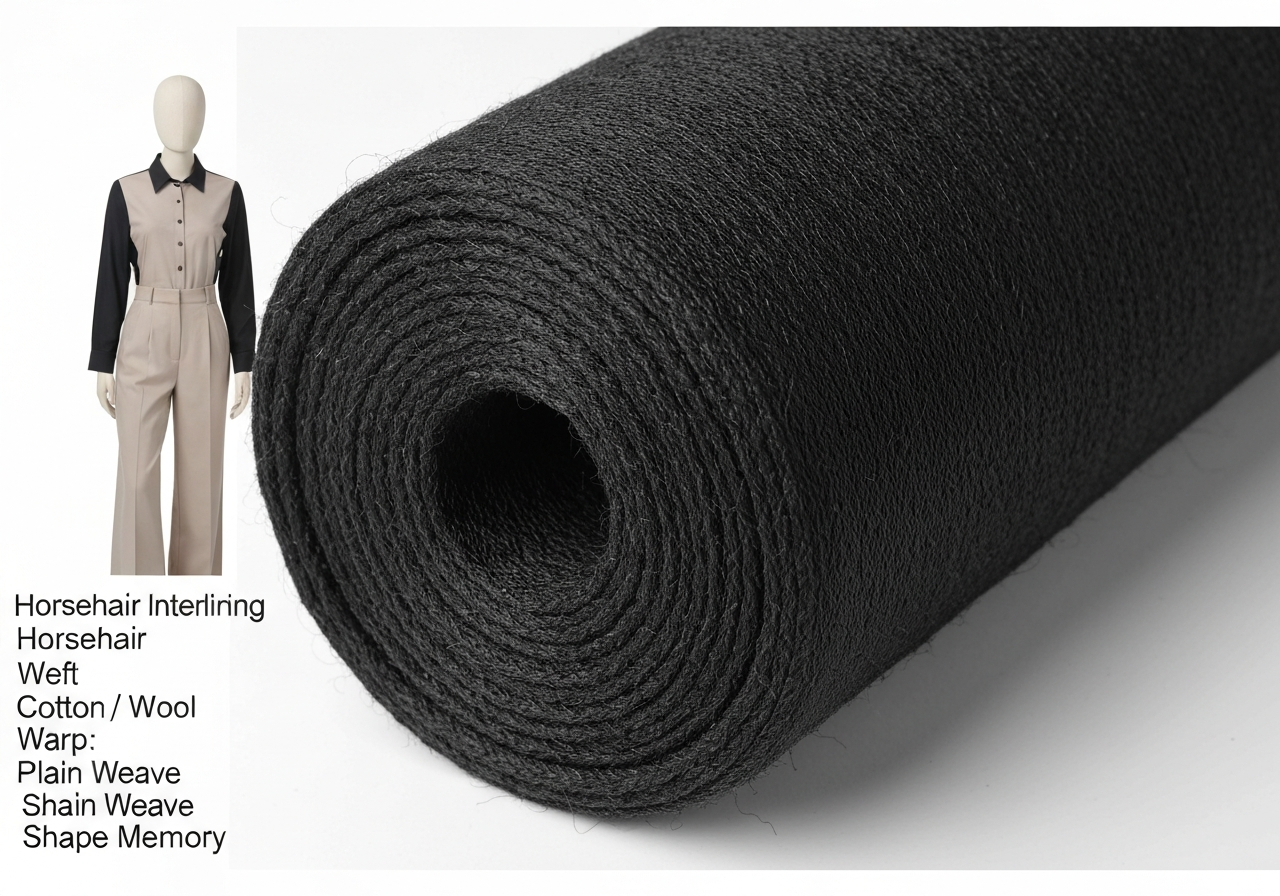 말총심 (Horsehair Interlining / 馬毛芯 / Mex lông ngựa / 马尾衬)