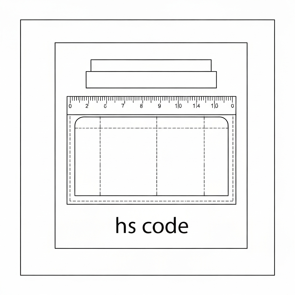 HS 코드 (세번 부호) 기술 도식화