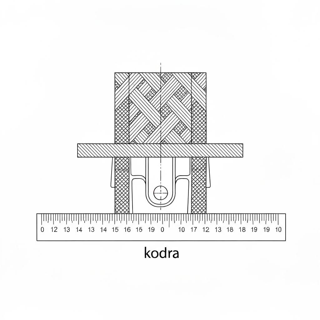 코드라 (Kodra / Vải Kodra / コドラ / 考德拉) 기술 도식화