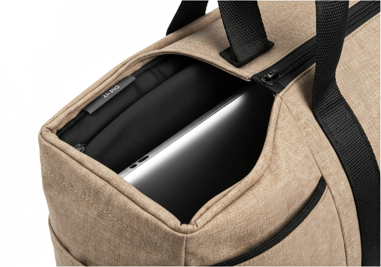 노트북칸 (Laptop Compartment / PC収納 / ngăn laptop)