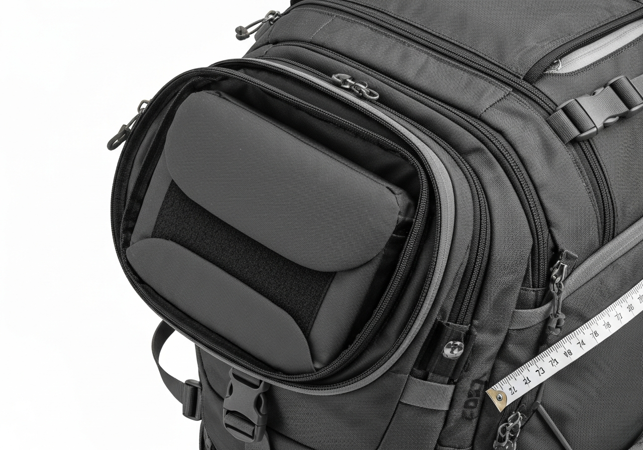 노트북칸 (Laptop Compartment / PC収納 / ngăn laptop)