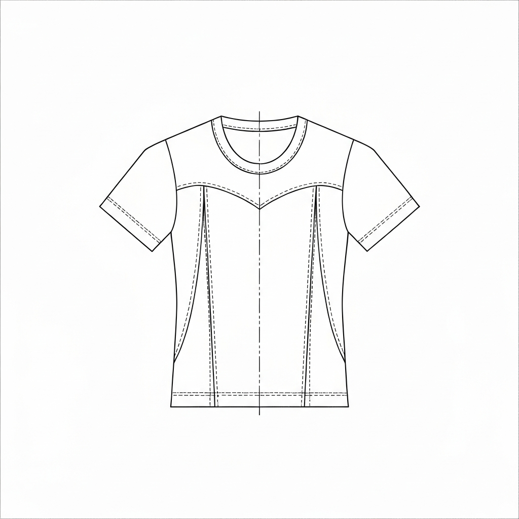 조시 불량 (Loose Tension / 糸調子不良 / Lỏng chỉ) 기술 도식화