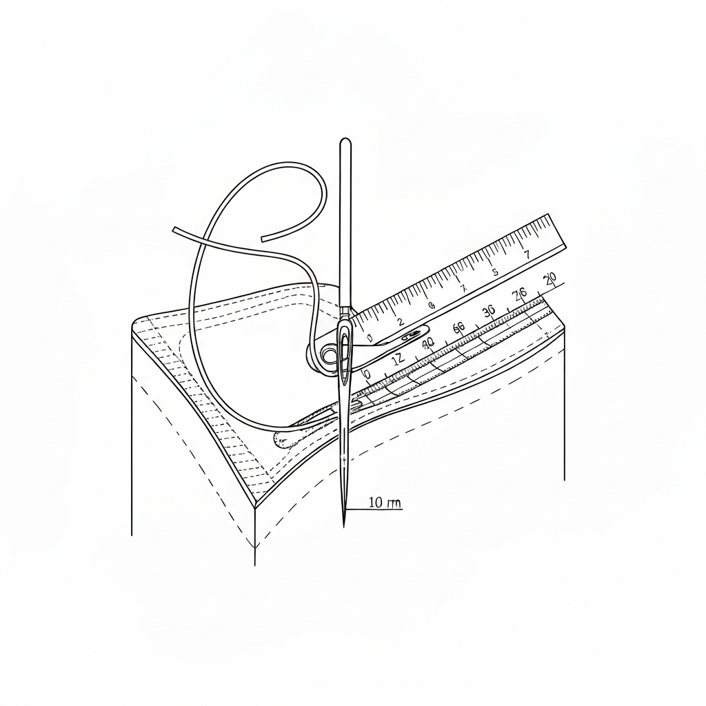바늘 구멍 (Needle Hole / Lỗ kim / 針穴) 기술 도식화