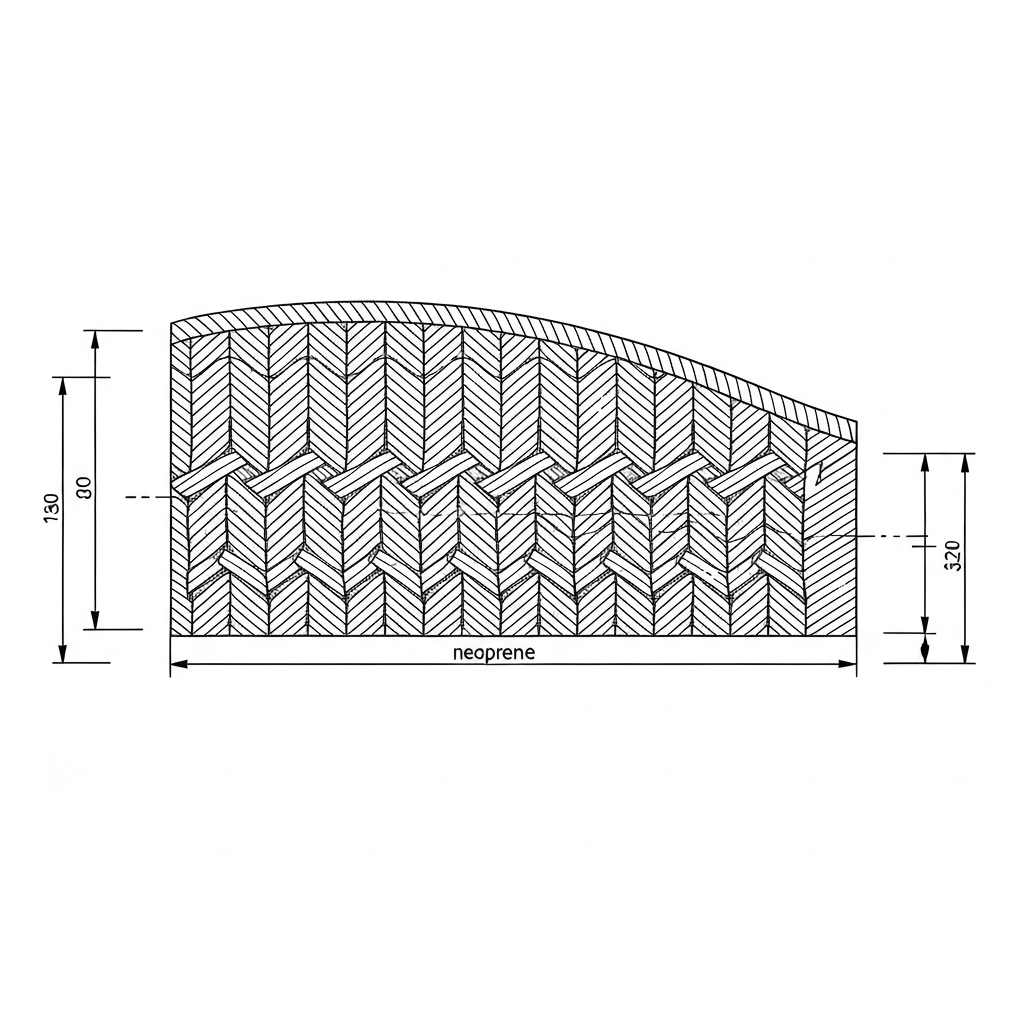 네오프렌 (Neoprene / cao su tổng hợp / ネオプレン) 기술 도식화