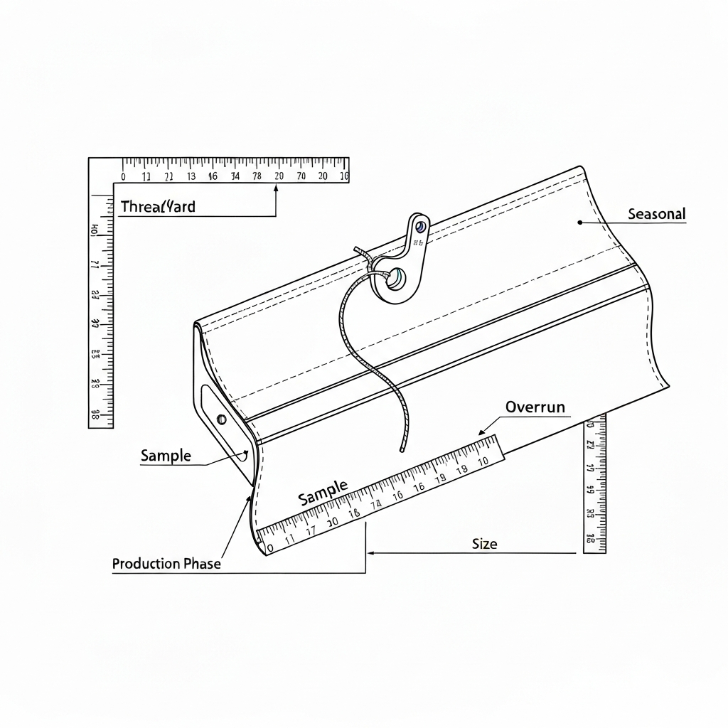 초과 생산분 (Overrun / Sản xuất dư / オーバーラン) 기술 도식화