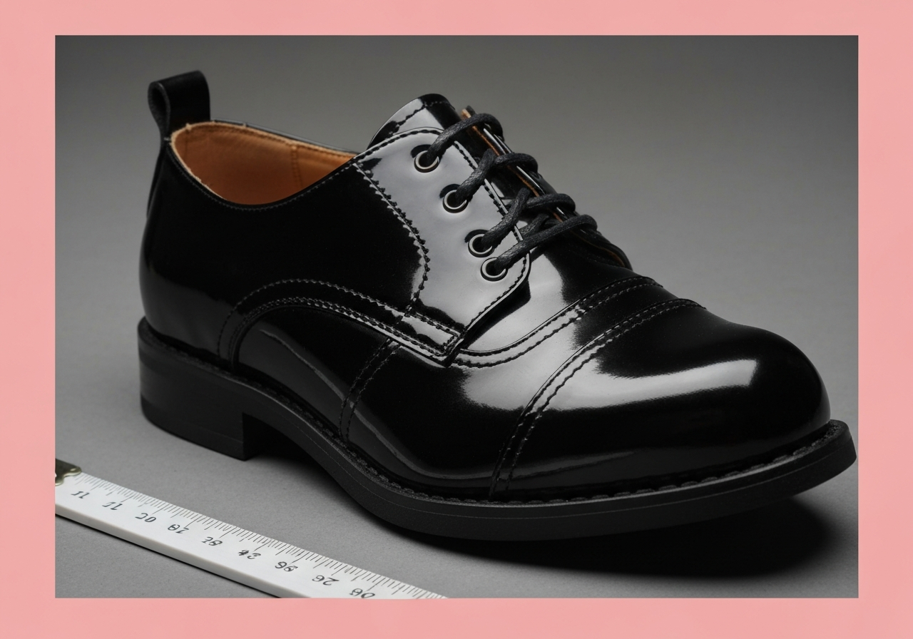 에나멜 가죽 — 신발(Footwear)