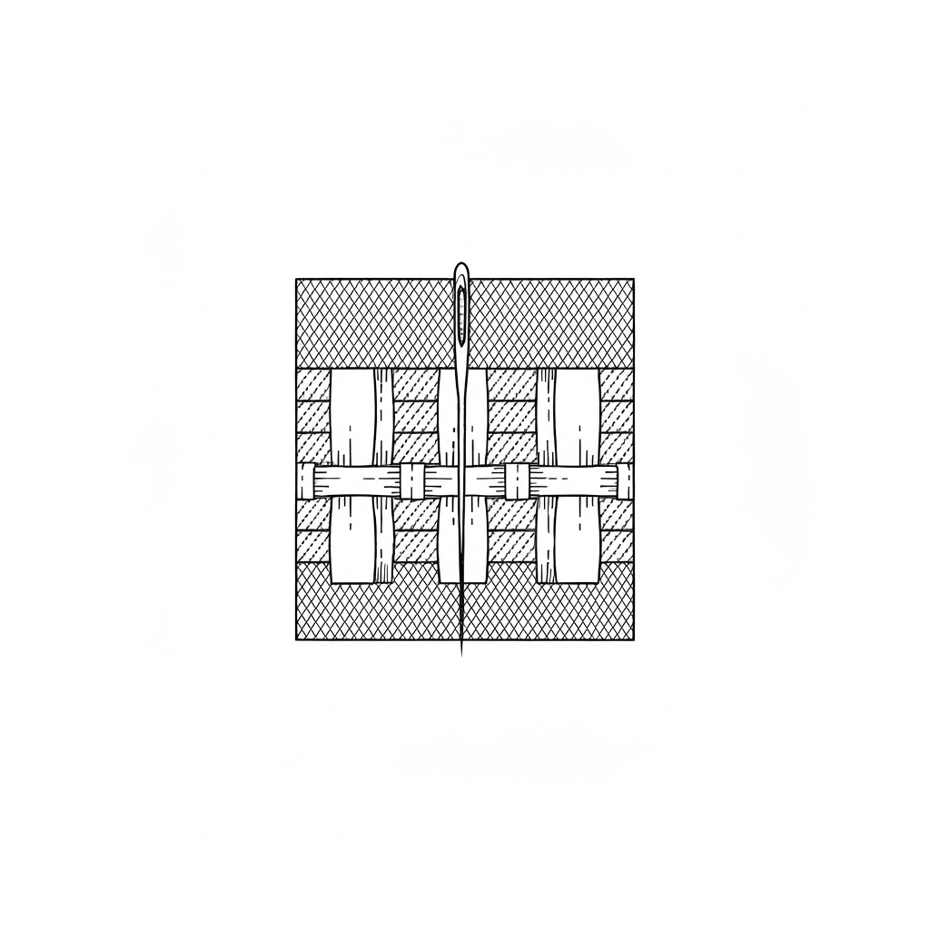 에나멜 가죽 (Patent Leather / Da bóng / エナメルレザー) 기술 도식화