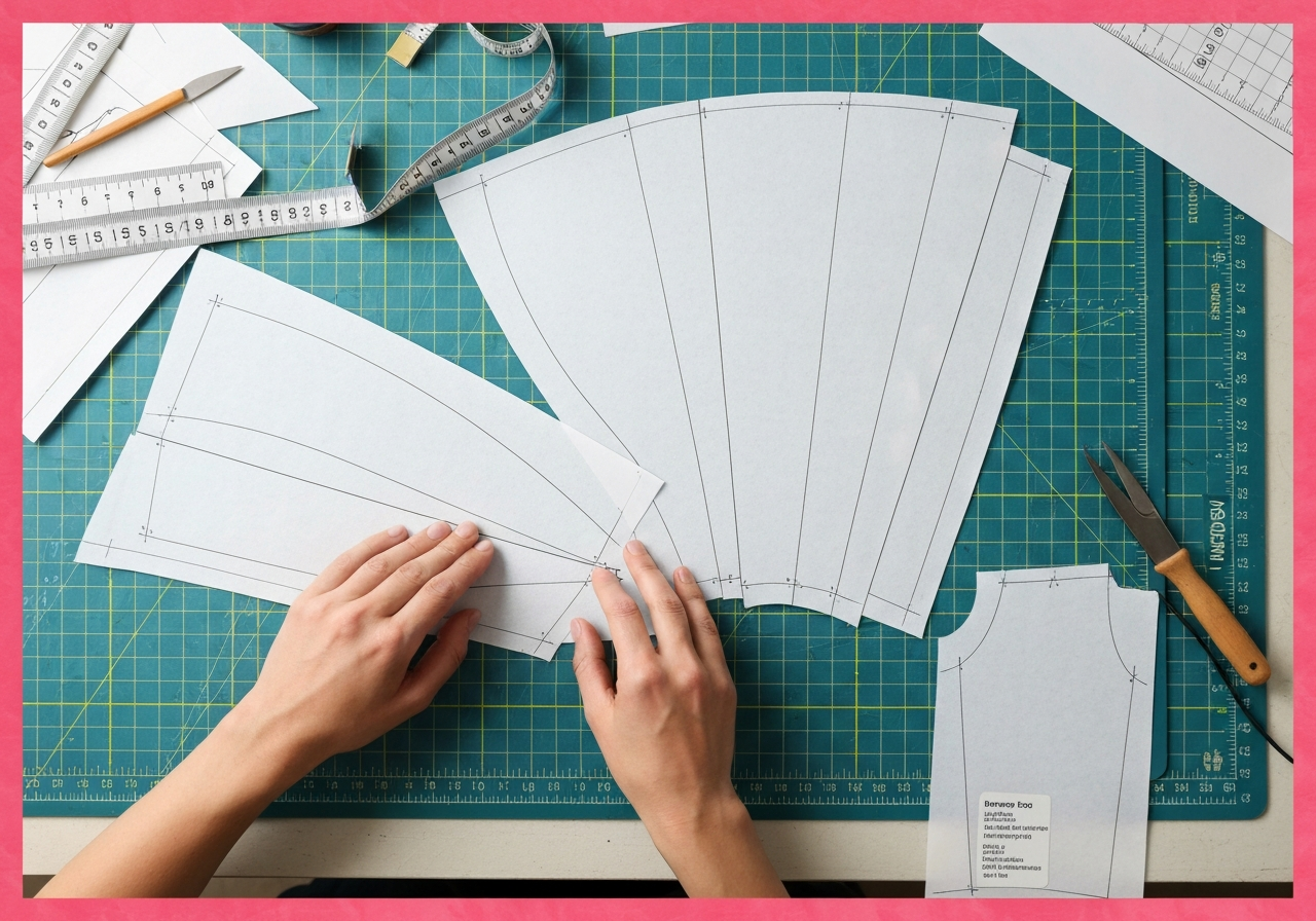 패턴 (Pattern / rập / パターン / 纸样)