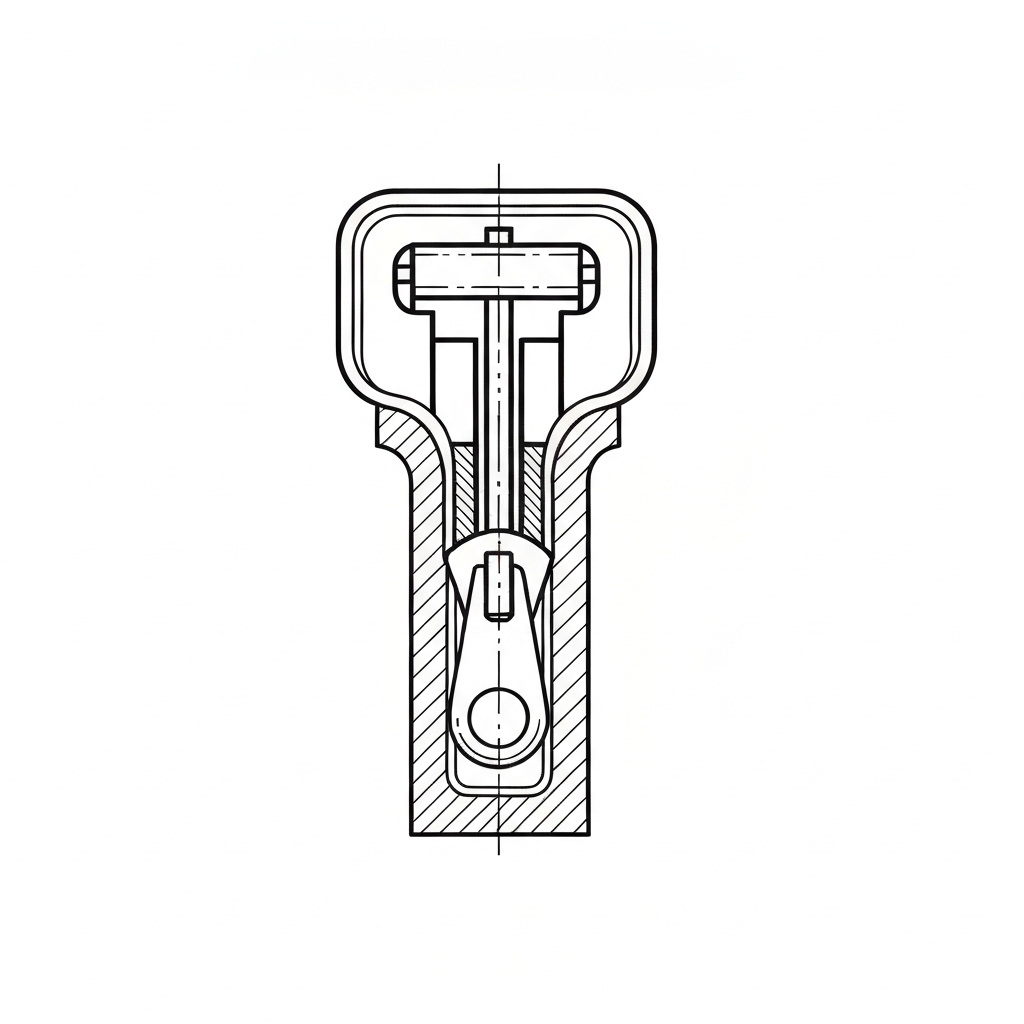 나비침/박스 (Pin and Box) 기술 도식화