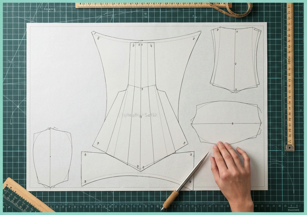 플리츠 (Pleat / ly xếp / プリーツ / 褶裥)